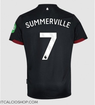 West Ham United Crysencio Summerville #7 Seconda Maglia 2024-25 Manica Corta